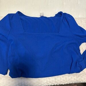 Cute square top long sleeve